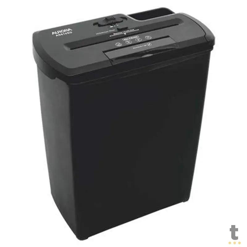 Fragmentadora de papel aurora as810sd-1 - até 8fls. Padrão 75g 110v Truedata